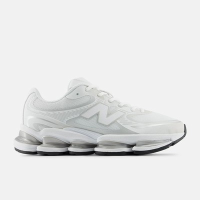 New Balance ABZORB 2000 Sneaker Herrenschuhe in WEISS mit SILBER METALLIC