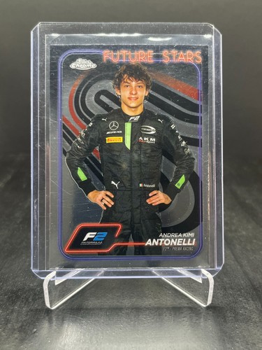 2024 Topps Chrome Formula 1 F1 Andrea Kimi Antonelli Future Stars #22 (D)