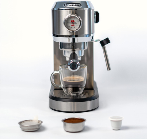 Flex Macchina da espresso 3 in 1 con pompa da 20 bar e controllo della temperatura - Foto 1 di 12