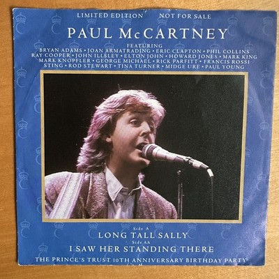 PAUL  McCARTNEY :  Long Tall Sally / I Saw Her Standing There - lim. ed. PROMO