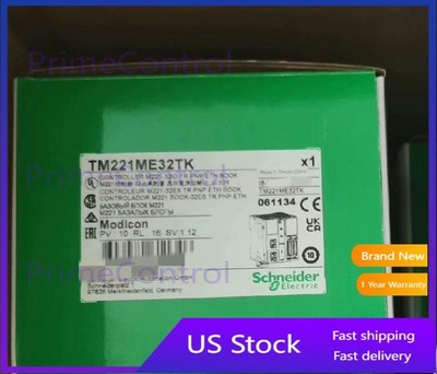 TM221ME32TK Modicon Controller 32 I/O Transistor Pnp Ethernet