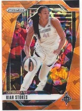 2024 Panini Prizm Orange Ice Prizm - Kiah Stokes