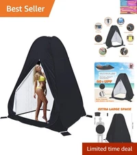 Lightweight 7FT Pop-Up Privacy Shower Tent - Easy Setup for Outdoor Adventures
