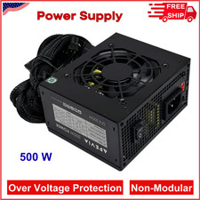 Apevia SFX-AP500W Mini ITX Solution/Micro ATX/SFX 500W Power Supply, Non-Modular