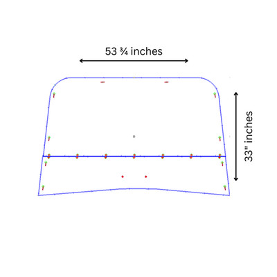 ARCTIC CAT PROWLER (2006-2010) TILTING UTV WINDSHIELD - STD 3/16'' - TerraRider