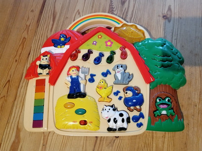 Simba Toys ABC Regenbogen Bauernhof Sound Musik Baby Spielzeug Tiere
