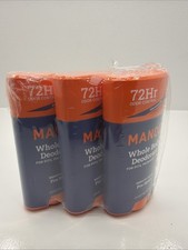 Mando Whole Body Pro Sport Aluminum-Free Deodorant Sticks, 2.6 oz, 3-pack