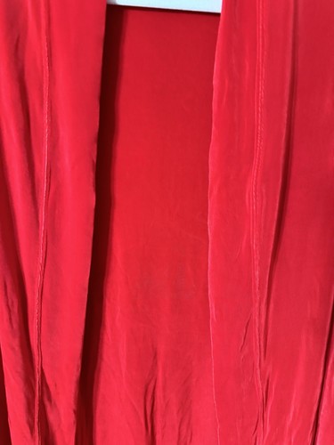 Vikki Vi Jersey Red 3/4 Sleeve Kimono Jacket Women’s Size 1X NWT - Picture 10 of 20