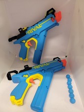 NERF Rival Blaster Combo Open Box w/ 7 Rounds Foam Ball Gun Set - E-S3