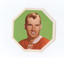 1961-62 YORK PEANUT BUTTER HOCKEY CARD DON MARSHALL MONTREAL CANADIENS #6