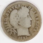 1893 O Barber Dime