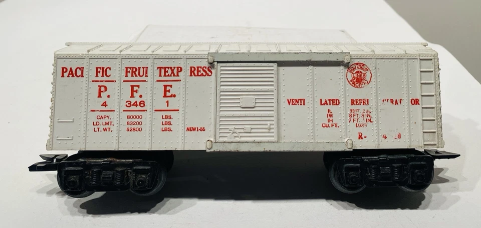 Coche caja refrigerador Marx 43461 PFE - 8 ruedas - acopladores inclinables de plástico Foto 2 de 4