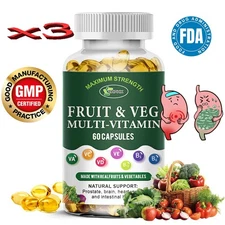 Compound fruit and vegetable capsules help resist oxidation promote digestion