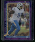 2025 Topps Chrome Football Purple Wave Refractor Da'Shawn Hand #164
