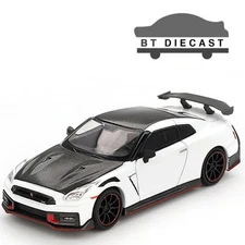 MINI GT NISSAN SKYLINE GT-R R35 NISMO 2024 1/64 BRILLIANY WHITE PEARL MGT01045