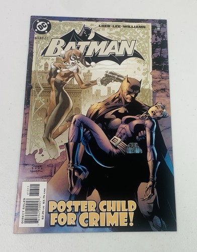 BATMAN #613 (2003) Hush Storyline DC Comics Harley Quinn Jim Lee Cover