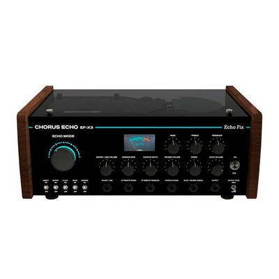 Echo Fix EF-X3 Desktop Tape Echo with BBD Analog Chorus & Spring Reverb - Black