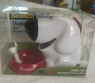 2012 3M Scotch Magic Tape Dispenser C31-Dog NEW UNOPENED Dr Spenser