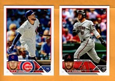 P.J. Higgins Baseball lot of 2 Cubs Diamondbacks UNLIMITED SHIPPING FOR $4.00