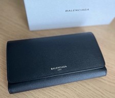 Balenciaga Flap Leather Wallet