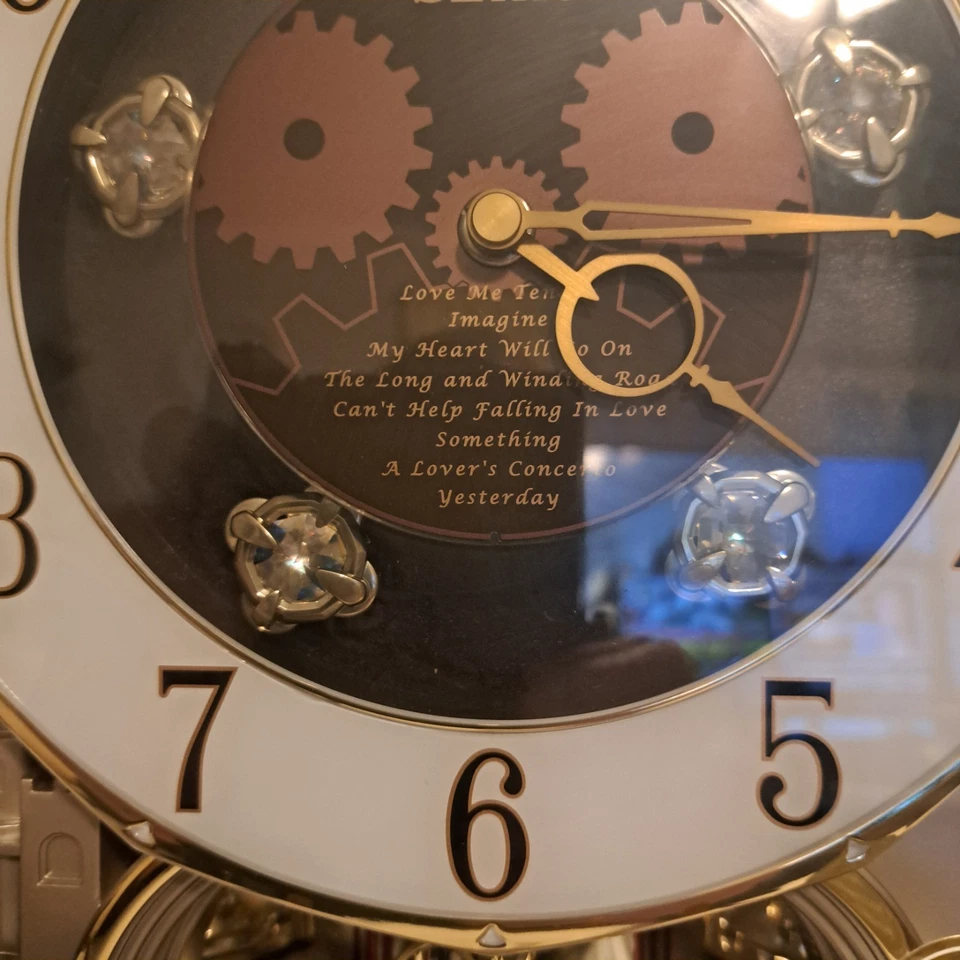 精工 Melodies in Motion QXM147BRH 时钟 – 2006 年典藏版 – 4 个旋律 — 第 2/4 张图片