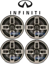 MB Quart 6.5" Front+Rear Car Speaker Replacement For 2004-2005 INFINITI M45