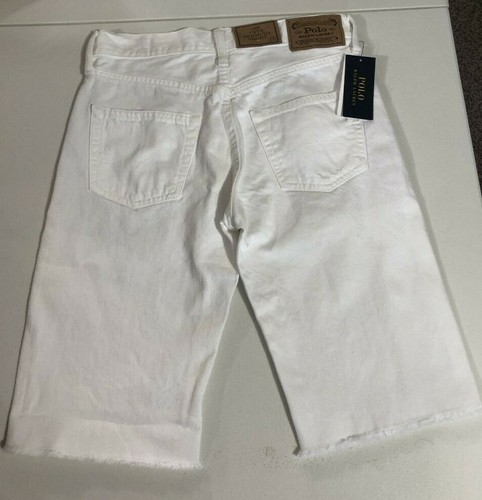Cate Bermuda Distressed Denim Shorts 
