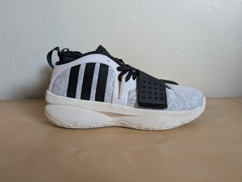 Adidas Dama 8 EXTPLY Blanco Negro Heavy Hitter Tenis ID5678 Para hombres Talla 11 - Imagen 1 de 8