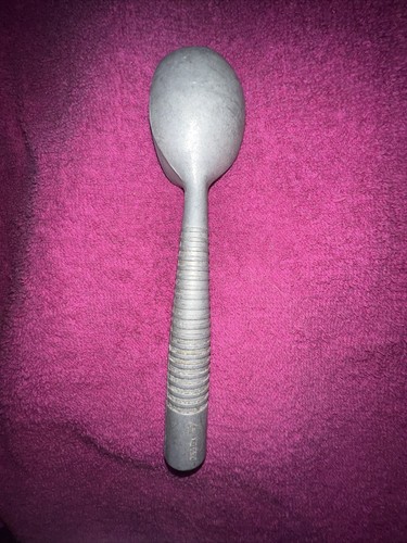 Vintage Cast Aluminum Ice Cream Scoop- 6.75" - Ribbed Handle - CK Taiwan - Picture 5 of 6