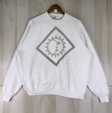 Vintage 1990s Jerzees USA Made Womens Glitter Gel Sun/Moon Sweatshirt Size 2X