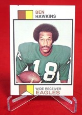 Ben Hawkins TOPPS Football Card 1973 #257 NFL EX-NM