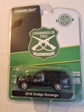 Greenlight 1/64 Carabineros De Chili Police Dodge Durango - FREE US SHIPPING!