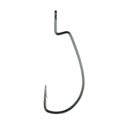 Eagle Claw Lazer Magworm Extra Wide Gap Platinum Black