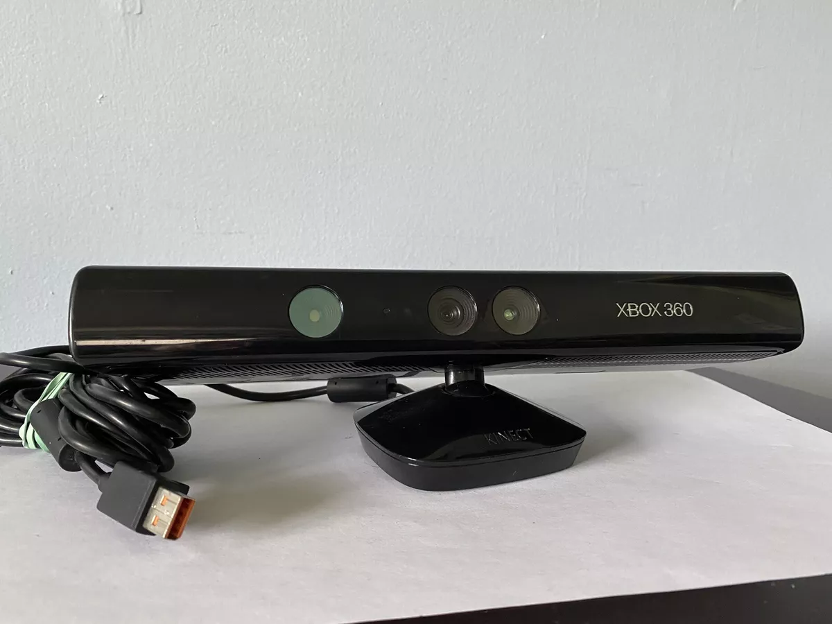 Microsoft Xbox 360 Kinect Sensor Bar With Kinect Adventures Game Tested &  Works