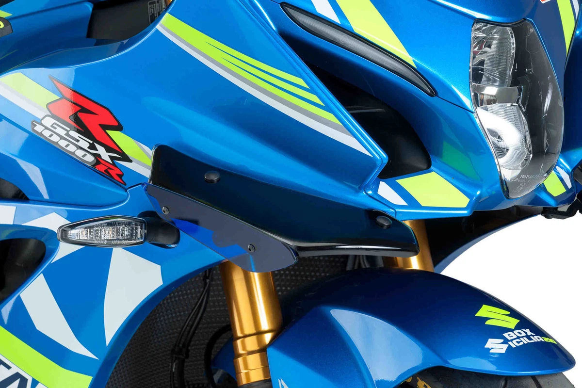 PUIG SPOILER DOWNFORCE SPORT SUZUKI GSX R1000 R 17 22 BLACK eBay