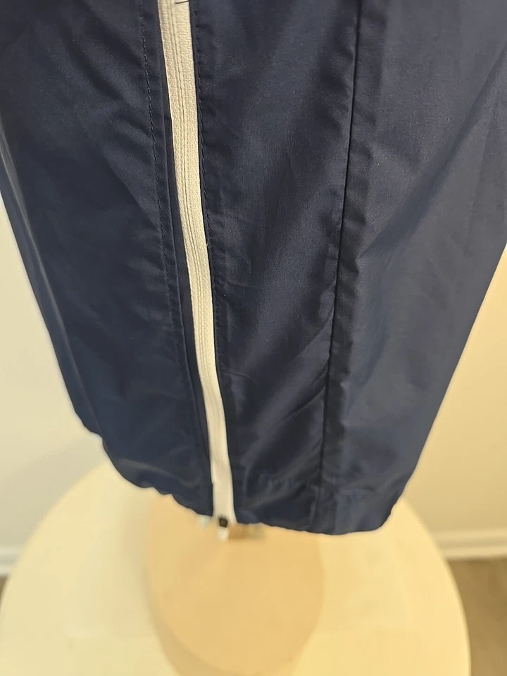 Nike Golf Mens Small Blue White Short Sleeve Windbreaker - Image 4 of 4