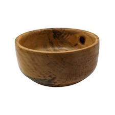 Wood Bowl Flame Box Elder Hand Made Signed 8.5 Inches