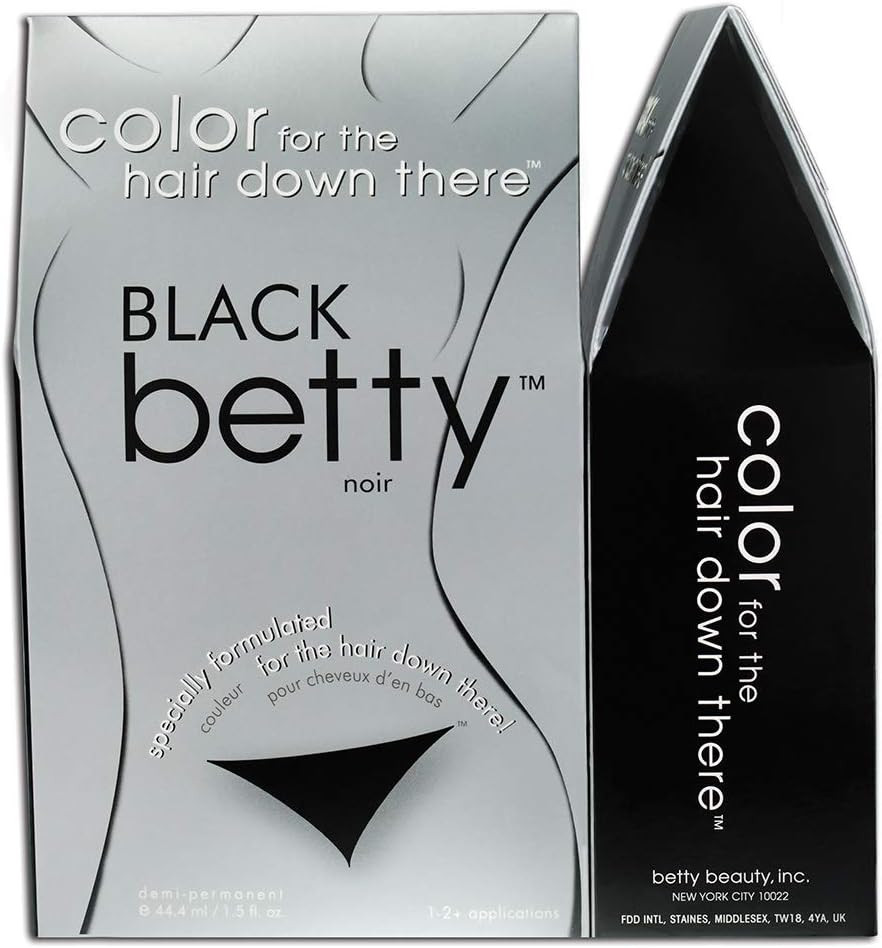 Black Betty - Color for the Hair down There Kit (3-Pack)