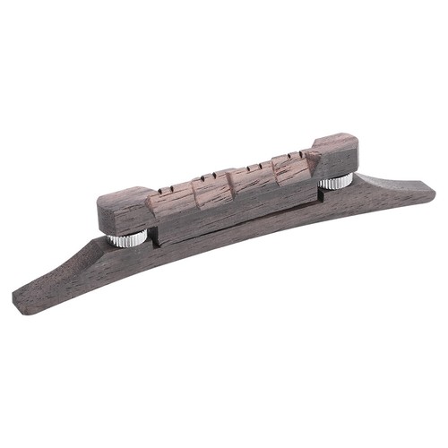 Mandolin Bridge Adjustable Compensated Mandolin Strings Bridge Rosewood Set UK - Picture 9 of 9