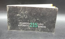 Vintage Polaroid 215 Pack Film Land Camera Manual Instructions Guide 1967