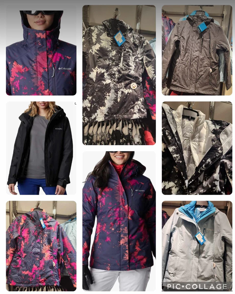 249 NWT Women s Columbia Nordic Point III Interchange Jacket 3 IN 1 Whirlibird
