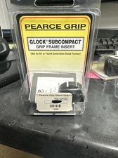 Pearce Grip PG-GFISC Glock Sub Compact for GEN3 - G26 G27 G33 Grip Plug Insert