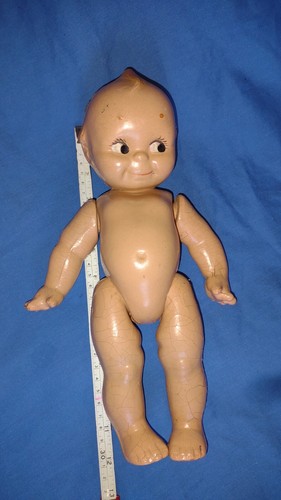 Muñeca vintage camafeo Kewpie 15 pulgadas 1967 vestido y ropa interior comp - Imagen 10 de 13