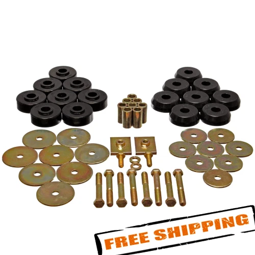 Energy Suspension 3.4166G Body Mount Set for 59-64 Chevy Bel Air/Biscayne/Impala Foto 2 de 4