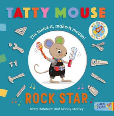 Tatty Mouse Rock Star (Tatty Mouse) [Board book] - Board Book NEW Robinson, Hila