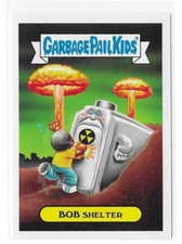 2017 Garbage Pail Kids Adam-Geddon Nuclear Sticker Bob Shelter 7b GPK