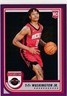 2022-23 NBA HOOPS PURPLE RC TYTY WASHINGTON JR. HOUSTON ROCKETS PARALLELS GE-604