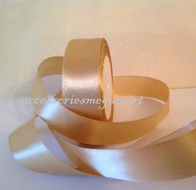 22m Band Basic 1 Zoll breit 24 Yard glänzend lebendigste anspruchsvolle Farbe Party