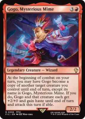 Gogo, Mysterious Mime - 56 - NM - Commander: FINAL FANTASY - MTG