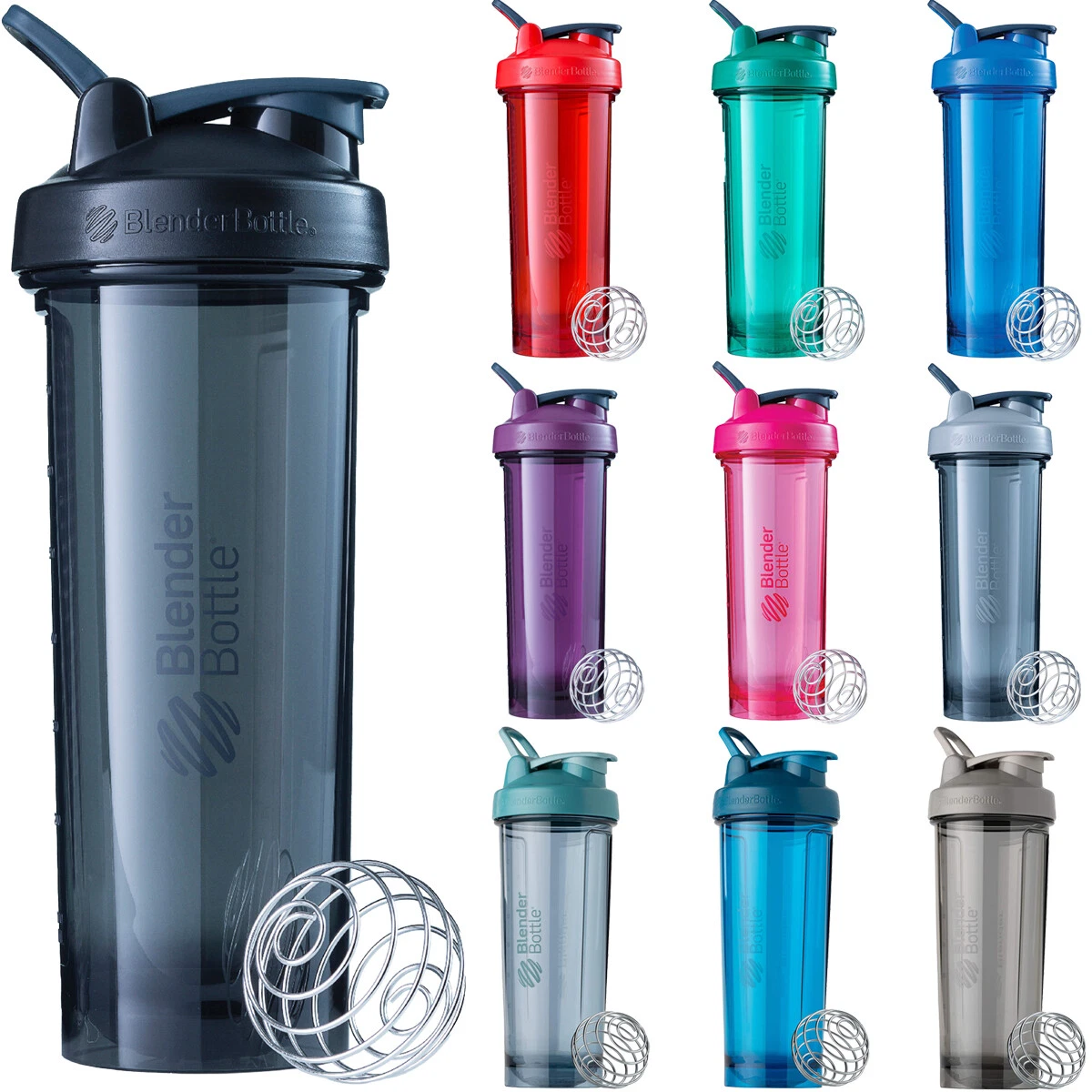 Blender Bottle Pro Series 32 oz. Shaker Mixer Cup with Loop Top